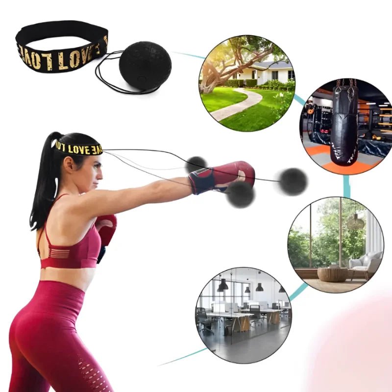 1Pcs Boxing Speed Ball, Head Mounted Training Ball - BIG SHOP HOUSE