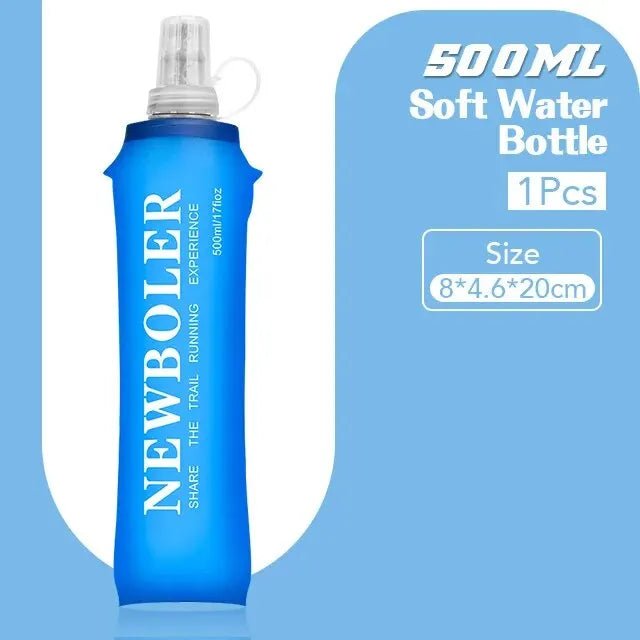 250ml 500ml Folding Soft Flask Sport Water Bottle - BIG SHOP HOUSE