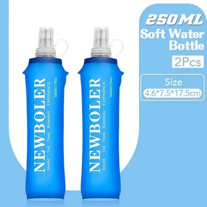 250ml 500ml Folding Soft Flask Sport Water Bottle - BIG SHOP HOUSE