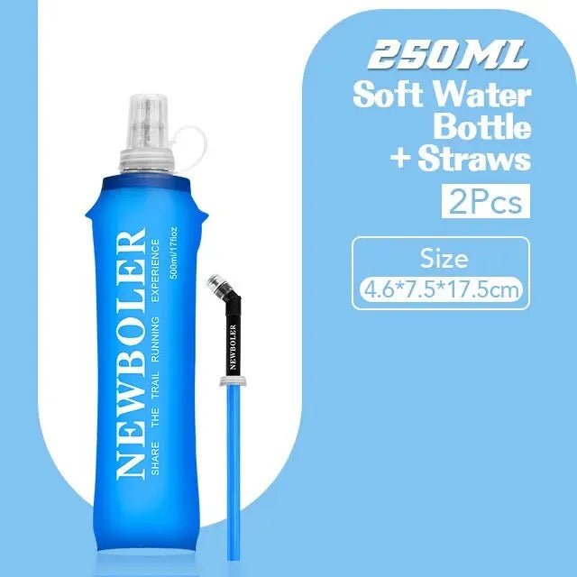 250ml 500ml Folding Soft Flask Sport Water Bottle - BIG SHOP HOUSE