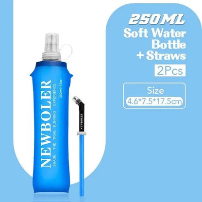 250ml 500ml Folding Soft Flask Sport Water Bottle - BIG SHOP HOUSE