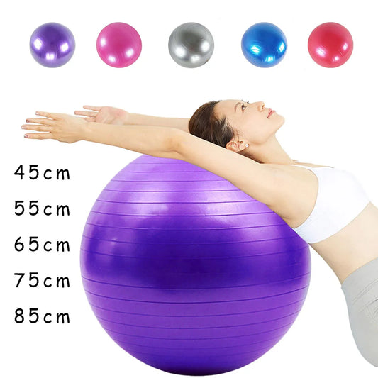 Enhance Your Workouts with a Durable PVC Fitness Ball for Pilates and Yoga