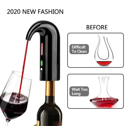 Portable Smart Electric Wine Decanter Opener