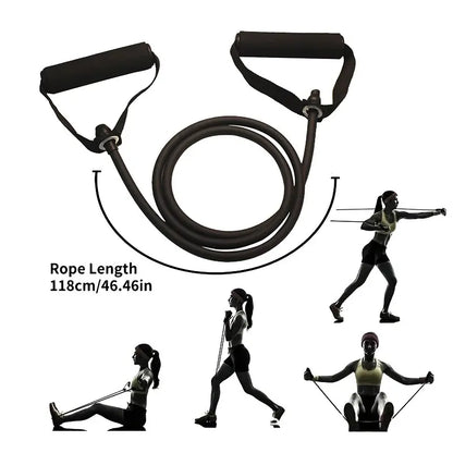 Exercise Bands, Workout Bands With Handles For Men Women