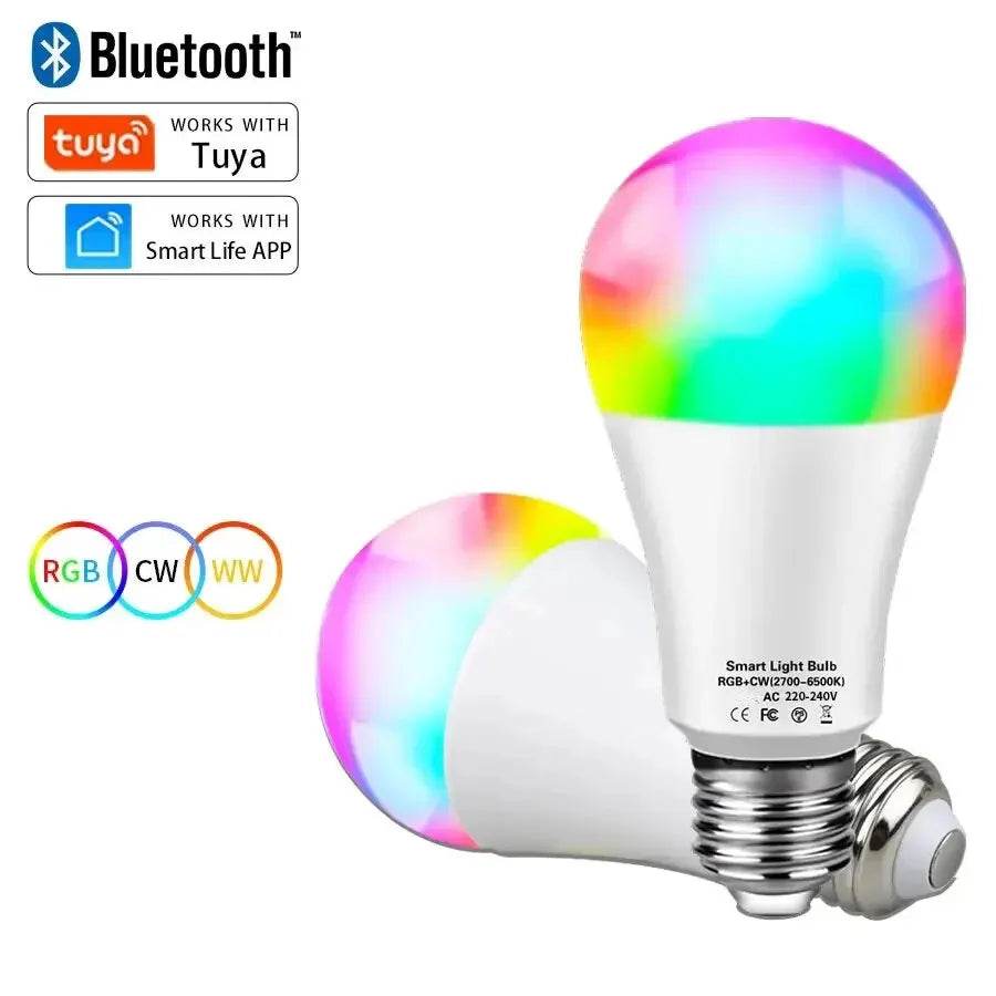 Dimmable Light Bluetooth RGB Bulb