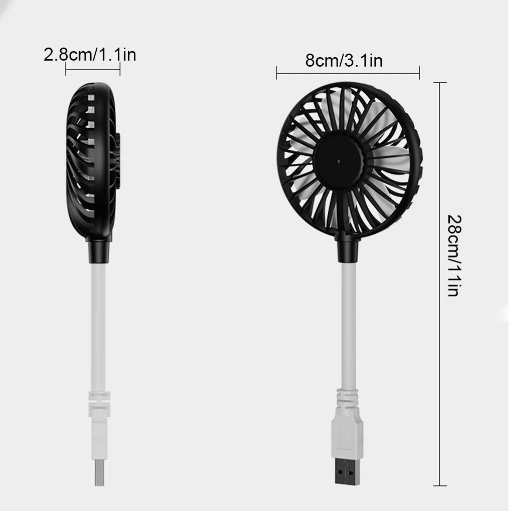 USB Rechargeable Handheld Fan