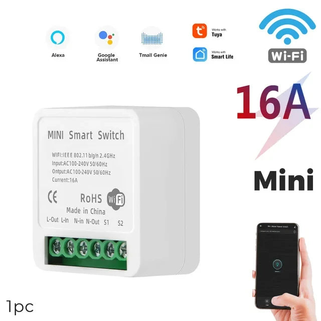 16A MINI WIFI Smart Switch