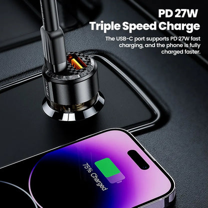 60W 30W Quick Charge Transparent Case