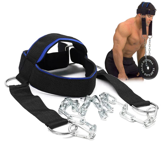 Adjustable Exercise Strap Neck Muscle Cap