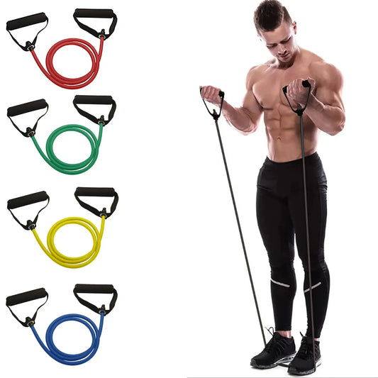 Exercise Bands, Workout Bands With Handles For Men Women