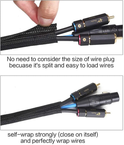 Wire Cable Protection Expandable Cable Sleeve