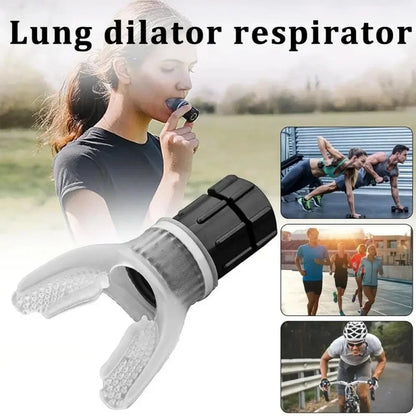 Throat Resistance Breathing Exercise Device