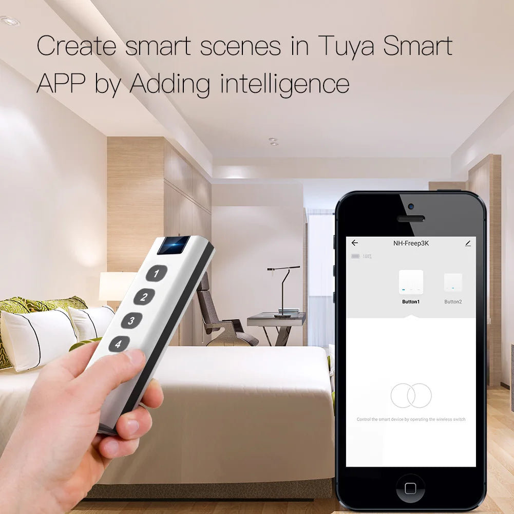 smart house Wireless Scene Switch Remote