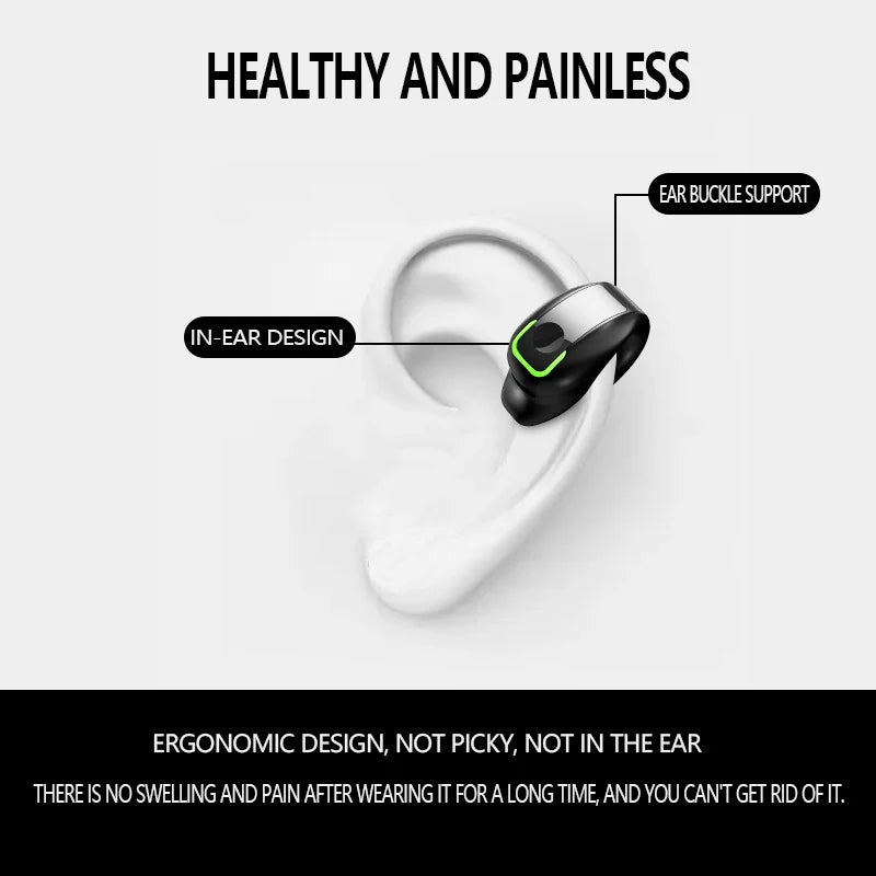 GD28 Single-ear Clip TWS Headphones