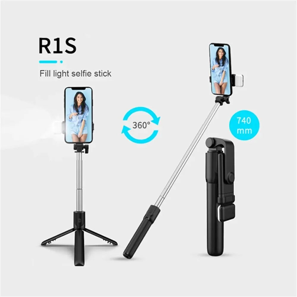 Wireless Selfie Stick Phone Holder Stand