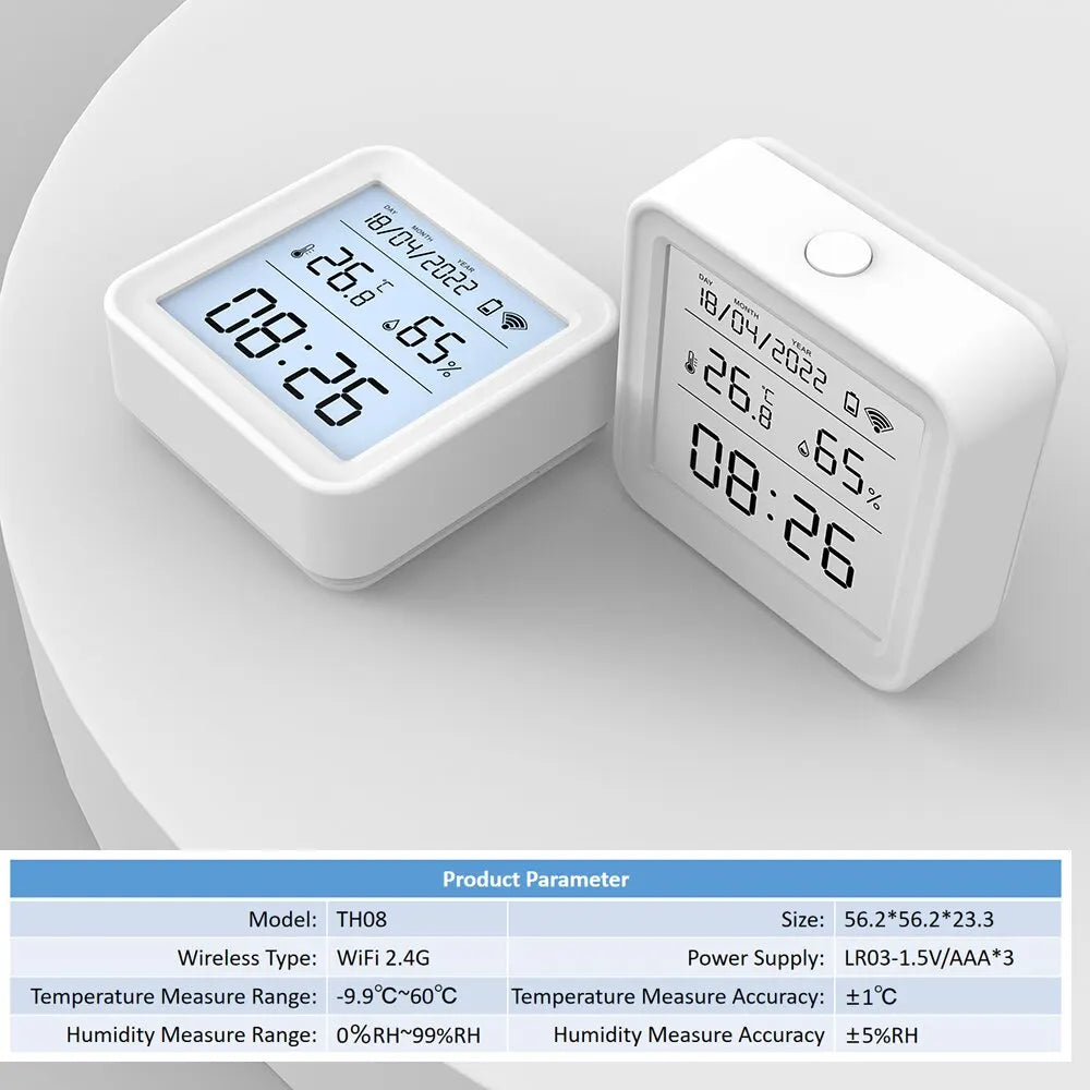 WIFI Smart Temperature Humidity Sensor