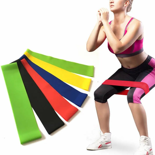 5pcs Yoga Tension Fitness Elastic Belt