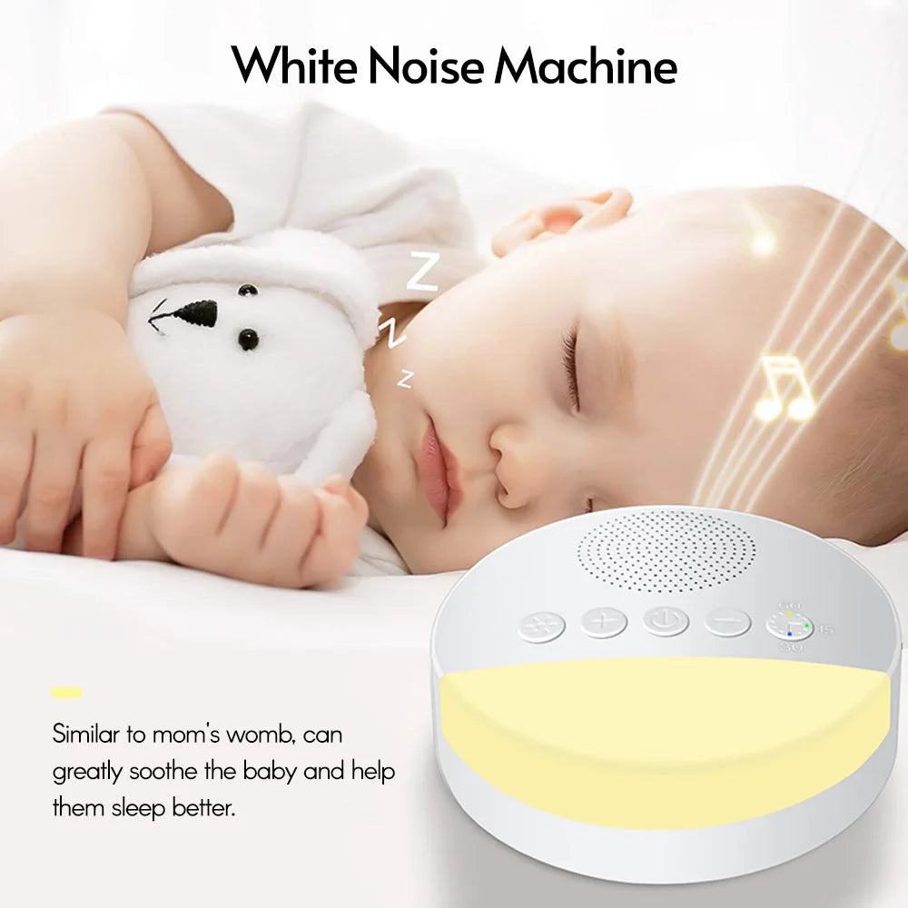 Baby White Noise Machine | Kids Sleep Sound Player | Gentle Sleep Aid