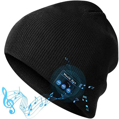 Bluetooth Headphone Wireless Smart Cap Headset