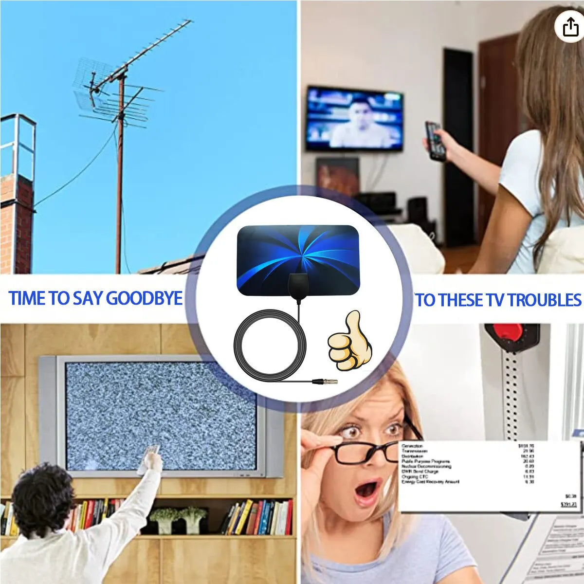 Digital TV Indoor Antenna