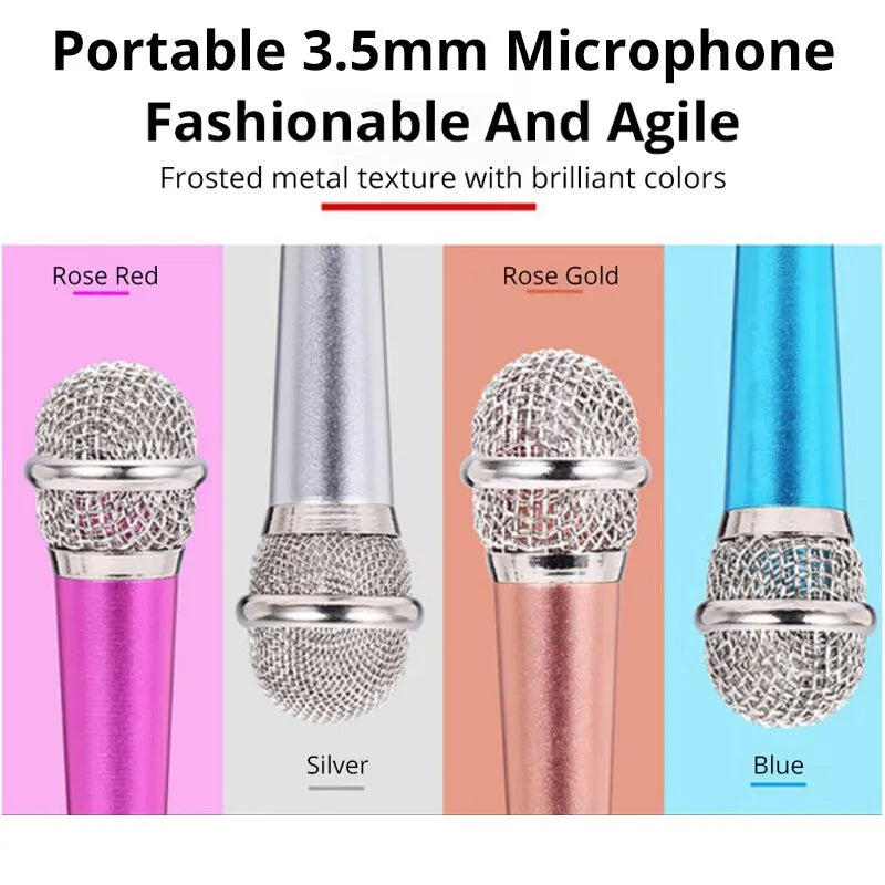 Portable 3.5mm Stereo Studio Mic