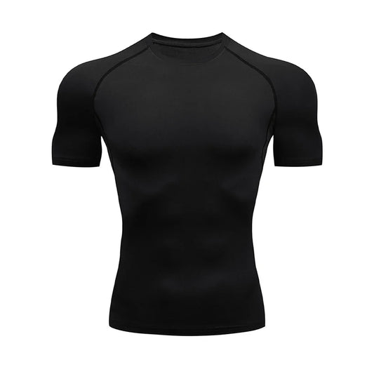 Men's Bodybuilding Sports Tight T-shirt