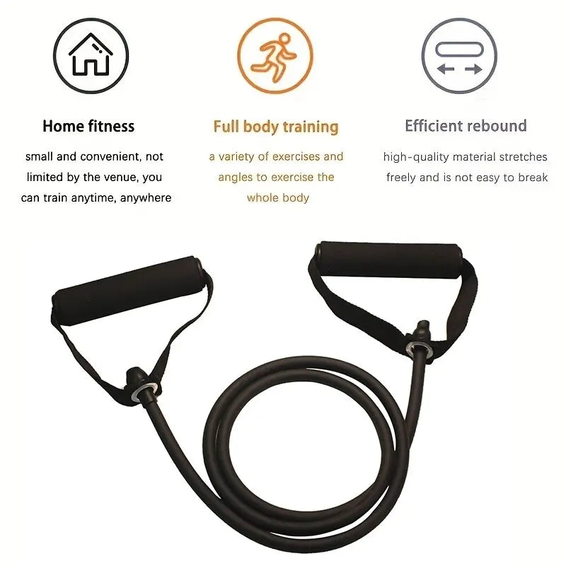 Exercise Bands, Workout Bands With Handles For Men Women