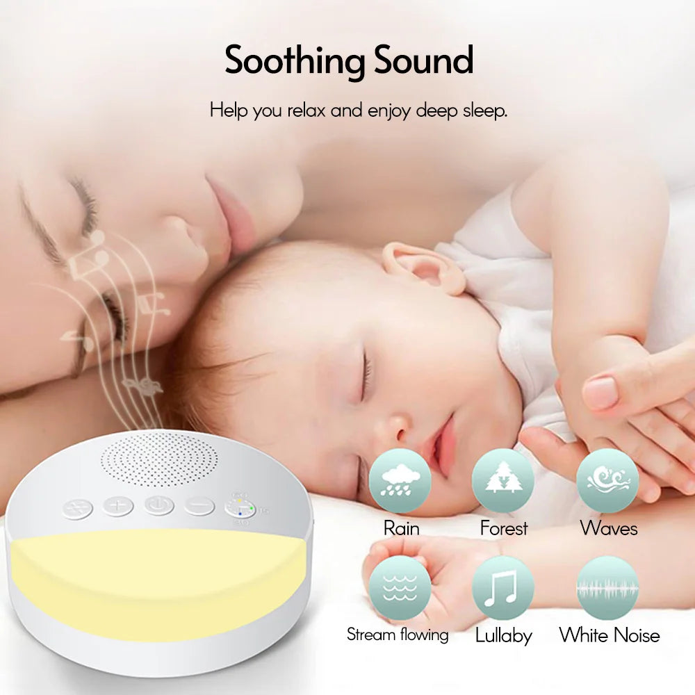 Baby White Noise Machine | Kids Sleep Sound Player | Gentle Sleep Aid