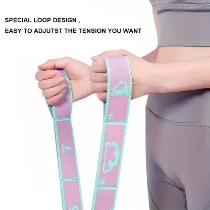 Resistance Band Yoga Auxiliary Stretching Belt