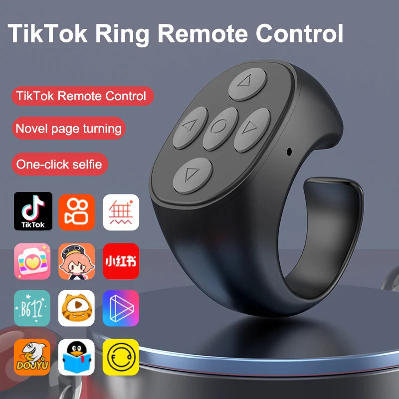 Wireless Bluetooth Mobile Remote Control Ring Controller