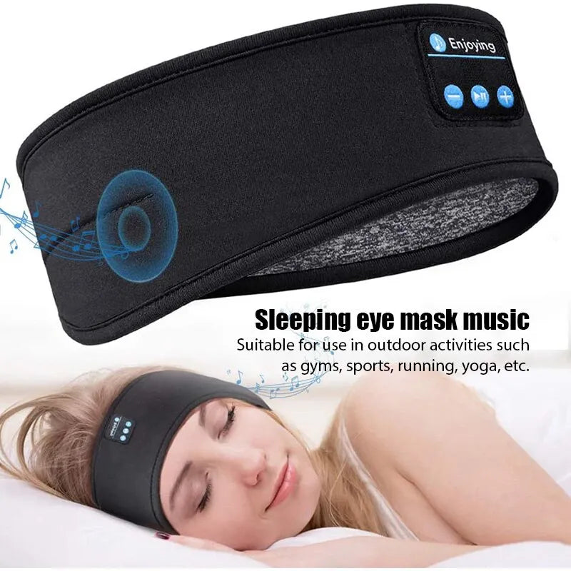 Elastic Wireless Headphones Music Eye Mask