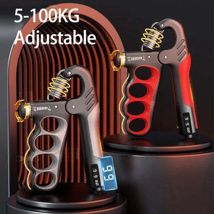 5-100kg Grip Strength Gym Wrist Expander Hand Strengthener