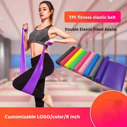 Yoga fitness stretch resistance band Yoga fitness resistance band