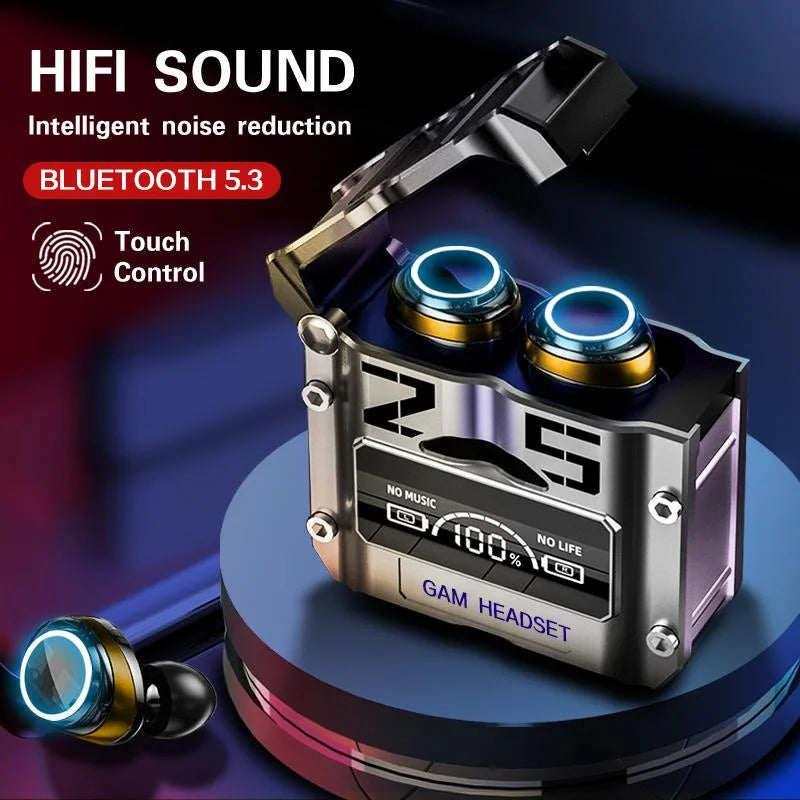 Bluetooth Touch Control Noise Reduction Stereo Earbuds