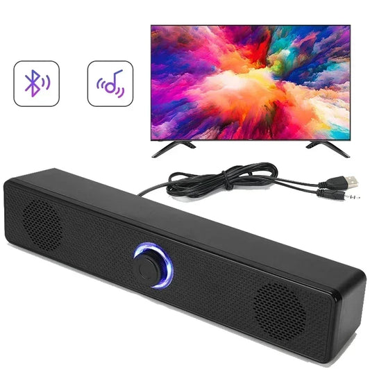 USB Powered Sound bar for TV Pc Laptop