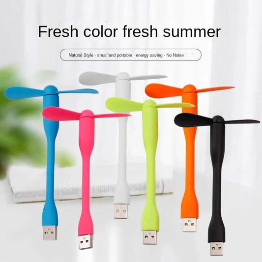 USB Small Fan Flexible Bendable Fan