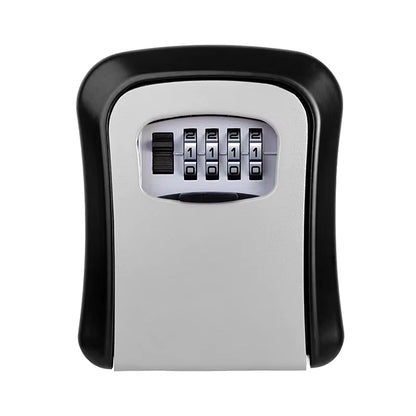 Wall-Mounted Key Safe | Outdoor Combination Lock Box