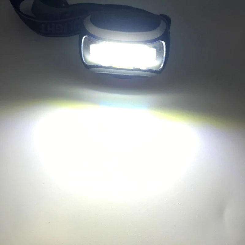 LED Headlight Mini Headlamp | COB Flashlight